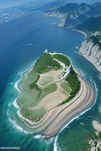日剧封面图，日本街头场景下的职场题材剧海报，清新风格